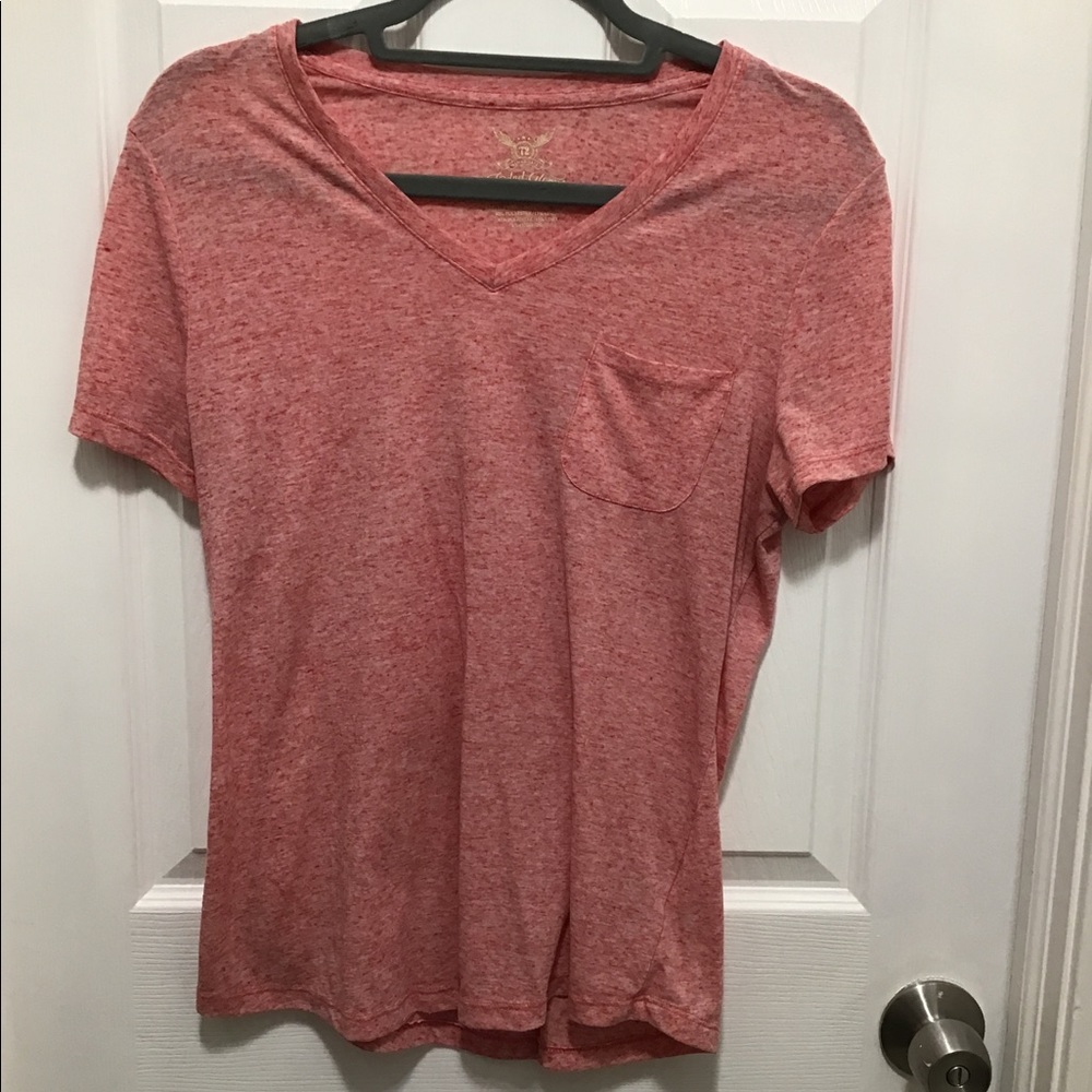 Pink jersey knit TShirt